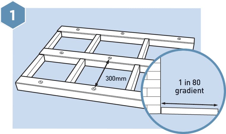 HD Composite Decking Fitting Guide - Step 1