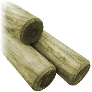 Round Fence Posts Grangewood Fencing   Round Lsp 400 320x320 