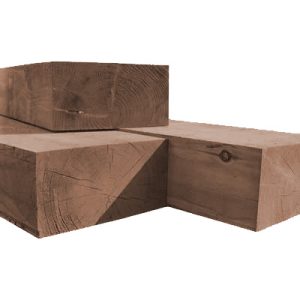 Brown Treated Railway Sleepers